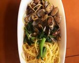 あさりのバター醤油パスタ作り方8写真