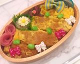 4月26日 カツとじ弁当 詰め方作り方8写真
