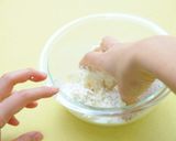 パーティーに♥豆腐白玉のメロンボール作り方2写真