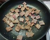 安いお肉で☆ステーキピラフ作り方3写真