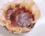 材料使い切り！簡単美味バスクチーズケーキ作り方6写真