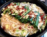 コレが食べたかった！九州味噌もつ鍋作り方12写真