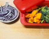 植物性★かぼちゃの豆乳マスタードサラダ作り方2写真