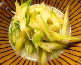 春セロリの甘味噌漬け作り方4写真