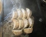エビ入り餃子おいしいなあ〜、うまいうまい作り方20写真