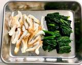 5分de簡単☘️ほうれん草と竹輪のナムル作り方1写真