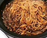 缶詰で簡単ミートソースワンポットパスタ。作り方14写真