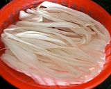 かんぴょうの卵とじ・味噌汁作り方1写真