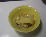 すぐできる。たけのこ姫皮の和え物を色々と作り方8写真