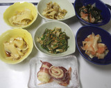 すぐできる。たけのこ姫皮の和え物を色々と作り方9写真