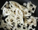 蓮根と牛肉入り☆キンピラゴボウすき焼き風作り方6写真
