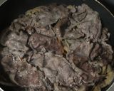 蓮根と牛肉入り☆キンピラゴボウすき焼き風作り方13写真