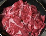 蓮根と牛肉入り☆キンピラゴボウすき焼き風作り方11写真