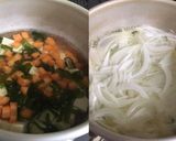 お野菜たっぷり味噌豆乳スープ作り方3写真