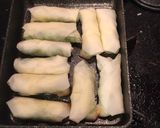 簡単 おつまみ 枝豆とチーズ春巻き作り方6写真
