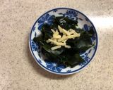 超簡単おつまみ 酒のアテ ワカメ酢作り方2写真