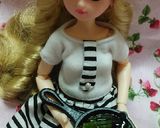 リカちゃんサイズ♡スナップエンドウ卵とじ作り方5写真