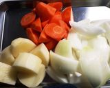 トマトの肉じゃが作り方1写真