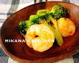 娘弁♪♪女子弁♪♪肉じゃがエビチリ弁当作り方2写真