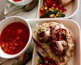 豚肉のチミチュリハーブミートボール作り方10写真