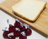 キスチョコトースト作り方1写真