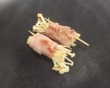 榎茸のベーコン巻き作り方2写真