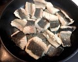 スズキと豚肉のちゃんちゃん焼き作り方3写真