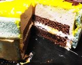 ミニオンのバナナムースバースデーケーキ☆作り方13写真