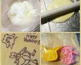 ポケモンキャラ誕生日ケーキ チョコ味作り方10写真