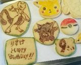 ポケモンキャラ誕生日ケーキ チョコ味作り方11写真