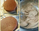 ポケモンキャラ誕生日ケーキ チョコ味作り方14写真