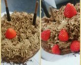 ポケモンキャラ誕生日ケーキ チョコ味作り方17写真