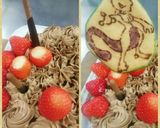 ポケモンキャラ誕生日ケーキ チョコ味作り方18写真