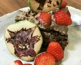 ポケモンキャラ誕生日ケーキ チョコ味作り方22写真