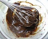 レンジで3分！チーズクリームチョコケーキ作り方2写真