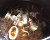やりいかと野菜の煮物作り方4写真