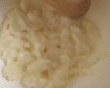離乳食❀初期　きなこミルクのパン粥作り方5写真
