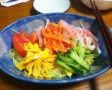 のっけ盛り冷やし中華2019お初☺️❤️作り方3写真