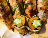 カサ増し増し!オクラと人参のシソ肉巻き作り方5写真