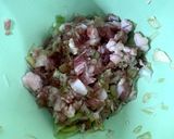 餃子の皮 de ねぎ餅（葱油餅）・肉餅作り方2写真
