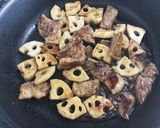 デリ風 豚肉とれんこんのバルサミコソテー作り方4写真