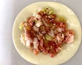 餃子の皮 de ねぎ餅（葱油餅）・肉餅作り方8写真
