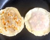餃子の皮 de ねぎ餅（葱油餅）・肉餅作り方9写真