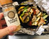 サーモンと彩野菜の香草グリル焼き作り方5写真