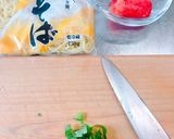 超簡単!お昼ご飯に!明太子の焼きそば作り方1写真