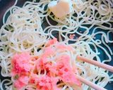 超簡単!お昼ご飯に!明太子の焼きそば作り方3写真