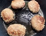 トマト煮込みハンバーグ♪作り方5写真