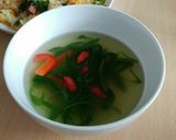 簡単　中華ネギスープ作り方2写真