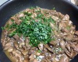 レバーとハツの煮物☆フライパンで簡単作り方5写真