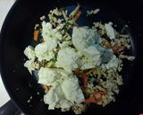 いり豆腐　ちょっと甘め作り方2写真